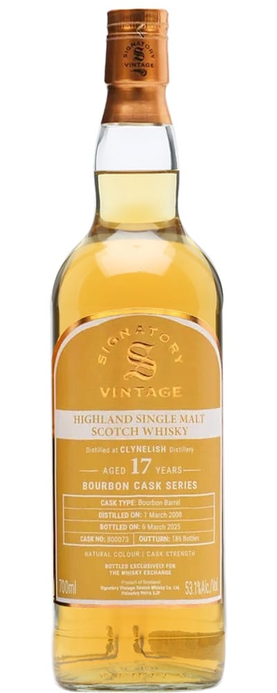 Linkwood, Mortlach, Clynelish (Signatory Vintage for TWE)