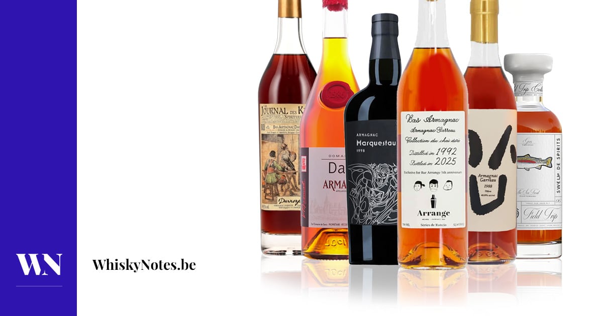 6 Armagnacs: Garreau, Danis, Darroze, Marquesteau …