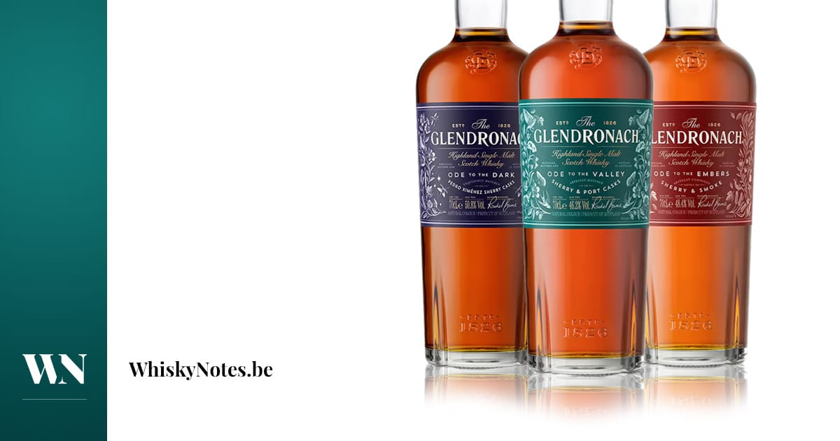 Glendronach Ode to the Valley / Embers / Dark review