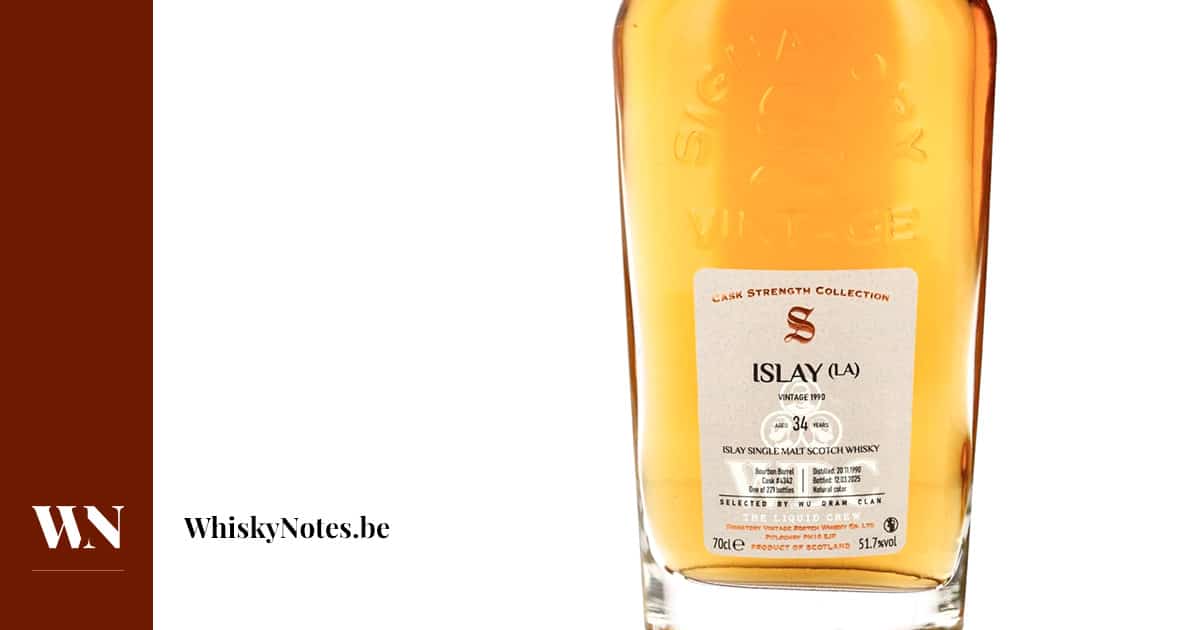 Islay (LA) 1990 – Wu Dram Clan Review için Vintage Signatory