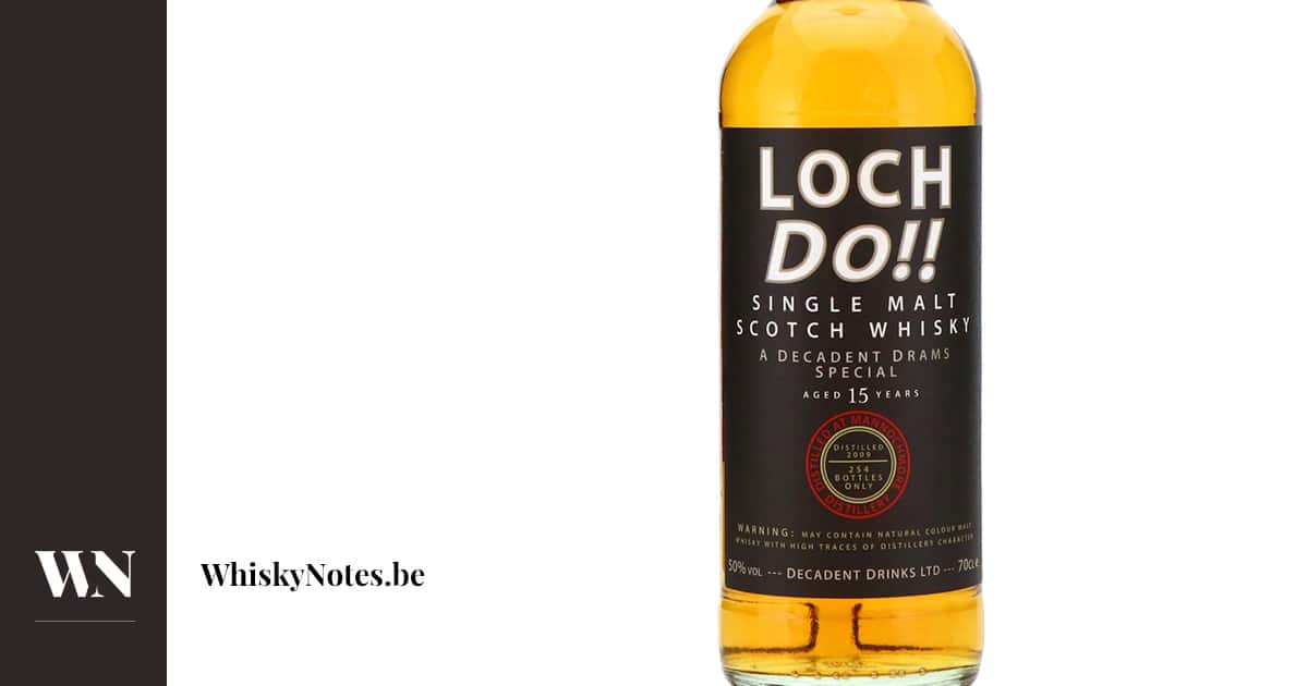 Loch Do – Mannochmore 15 yıl (Drams Decadent) İnceleme
