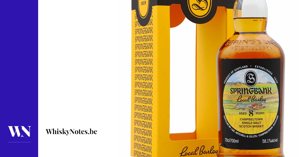 Springbank 8 yıllık “Yerel Arpa” (2025)