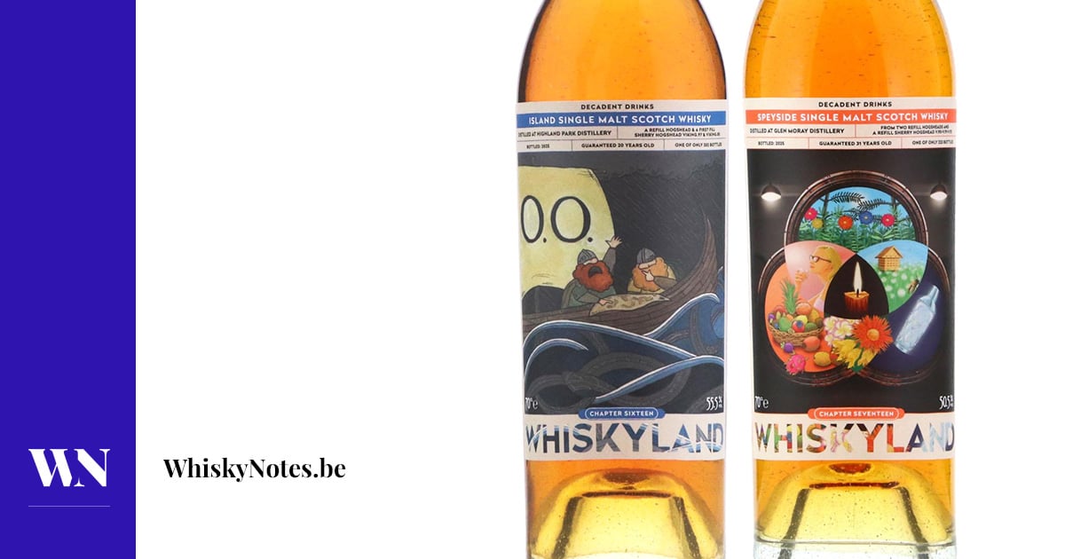 Highland Park 20 / Glen Moray 31 Years (Decadent Drinks)