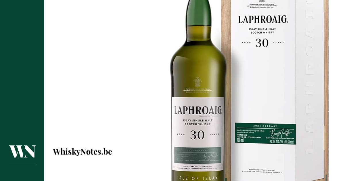 Laphroaig 30 Year Old (2024) | WhiskyNotes review