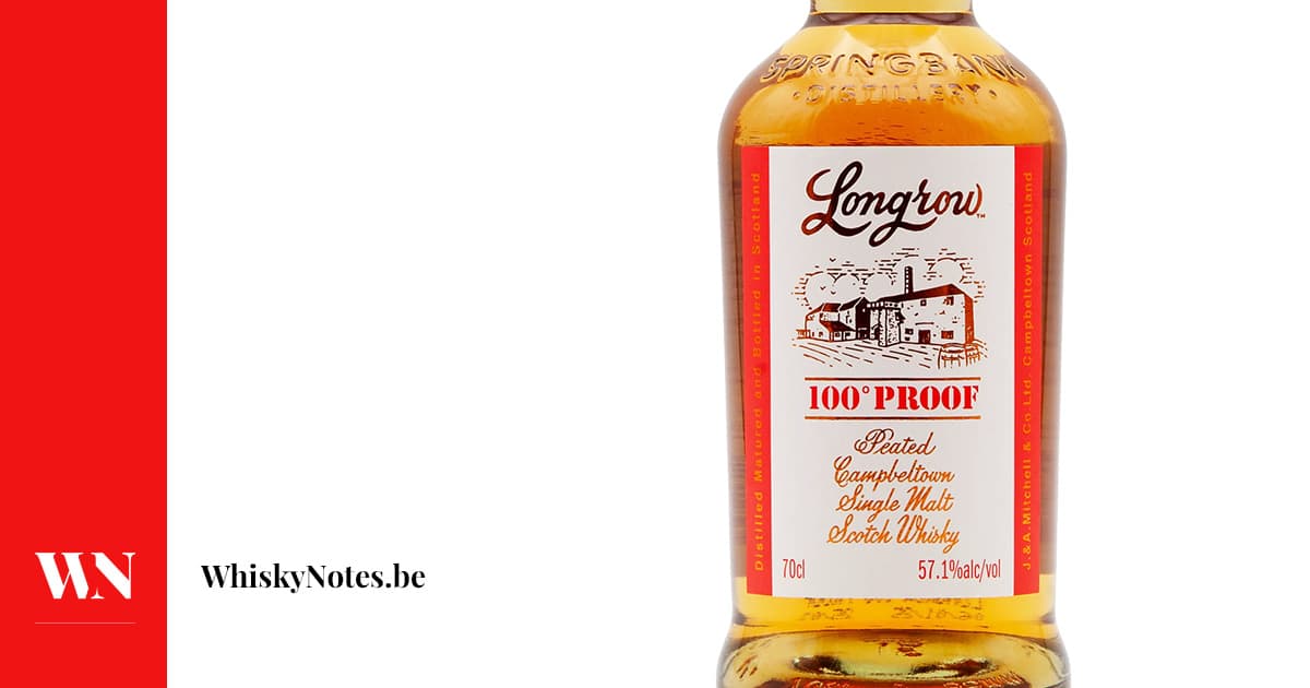 Longrow 100 ° Kanıt (2025) | Whiskynotes’un Gözden Geçirilmesi