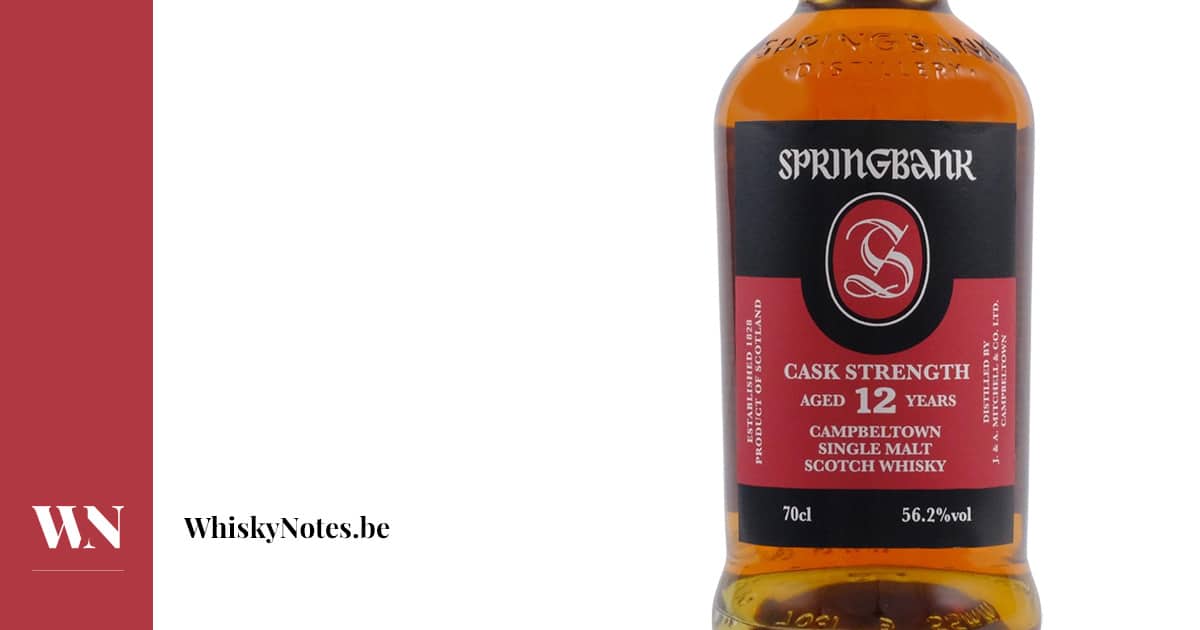 Springbank 12 Year Old (2024) | WhiskyNotes review