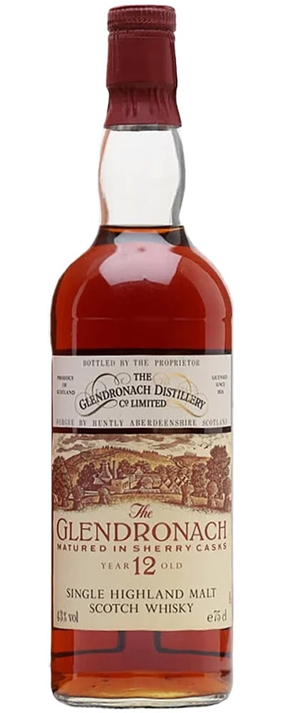 Glendronach 12 Years – Sherry Casks (1980s)