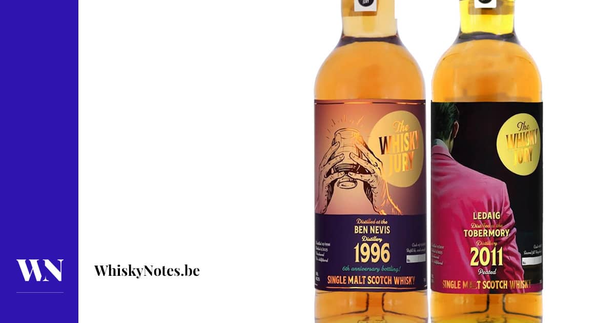 Whisky Jury 6th Anniversary: Ben Nevis 1996 / Ledaig 2011