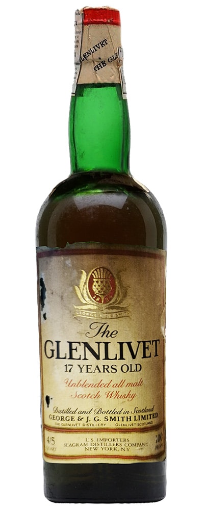 Glenlivet 17 Year Old 1958