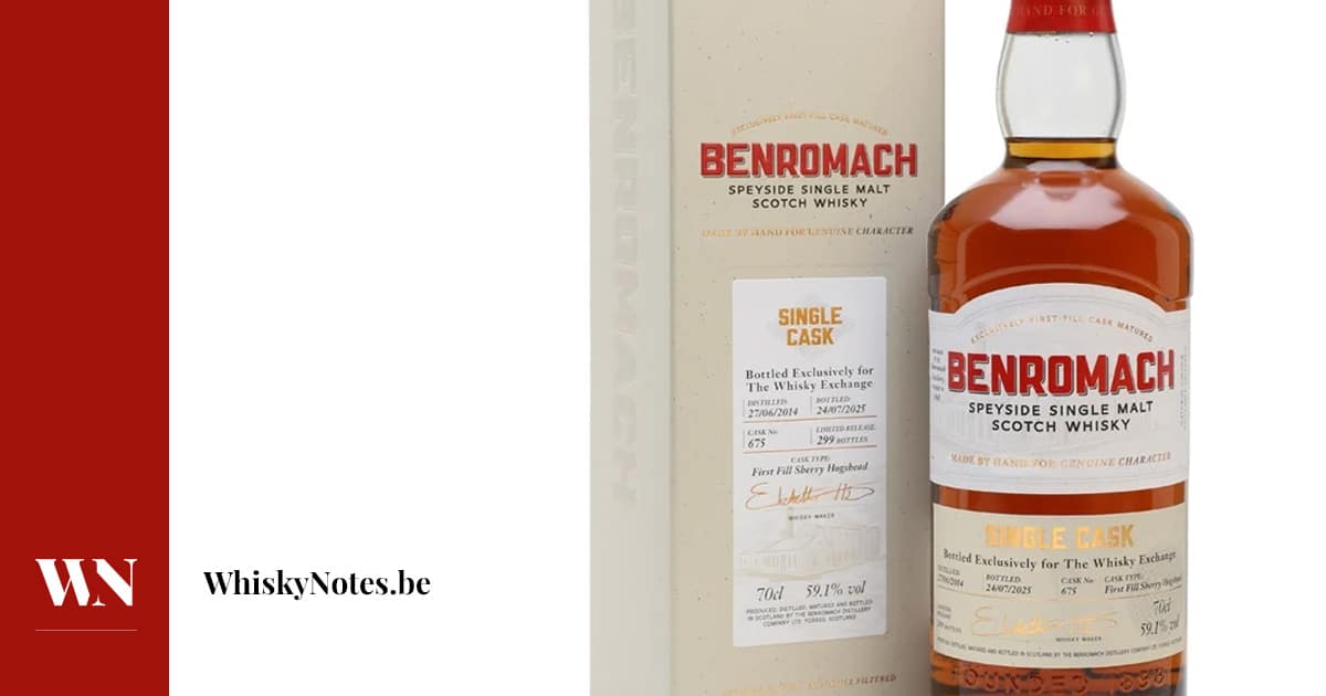 Benromach 2014 cask #675 (The Whisky Exchange)