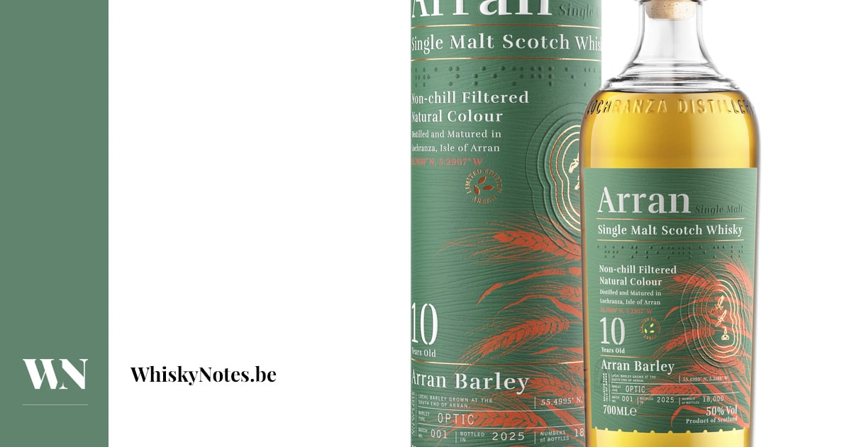 Arran 10 Years 'Arran Barley' #001 (Optic) | review