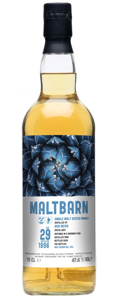 Ben Nevis, Benriach, Tullibardine, Balmenach (Maltbarn)