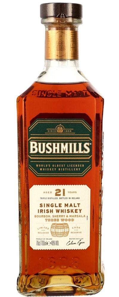 Bushmills 21 Years ‘Three Wood’
