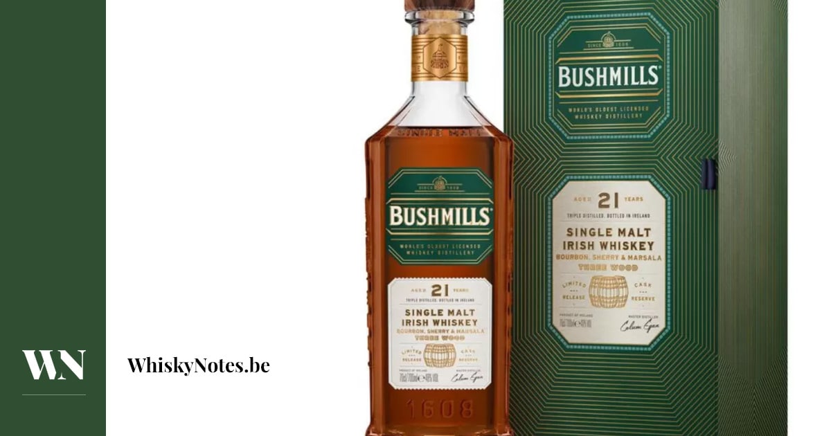 Bushmills 21 Years 'Three Wood' | Irish whiskey review