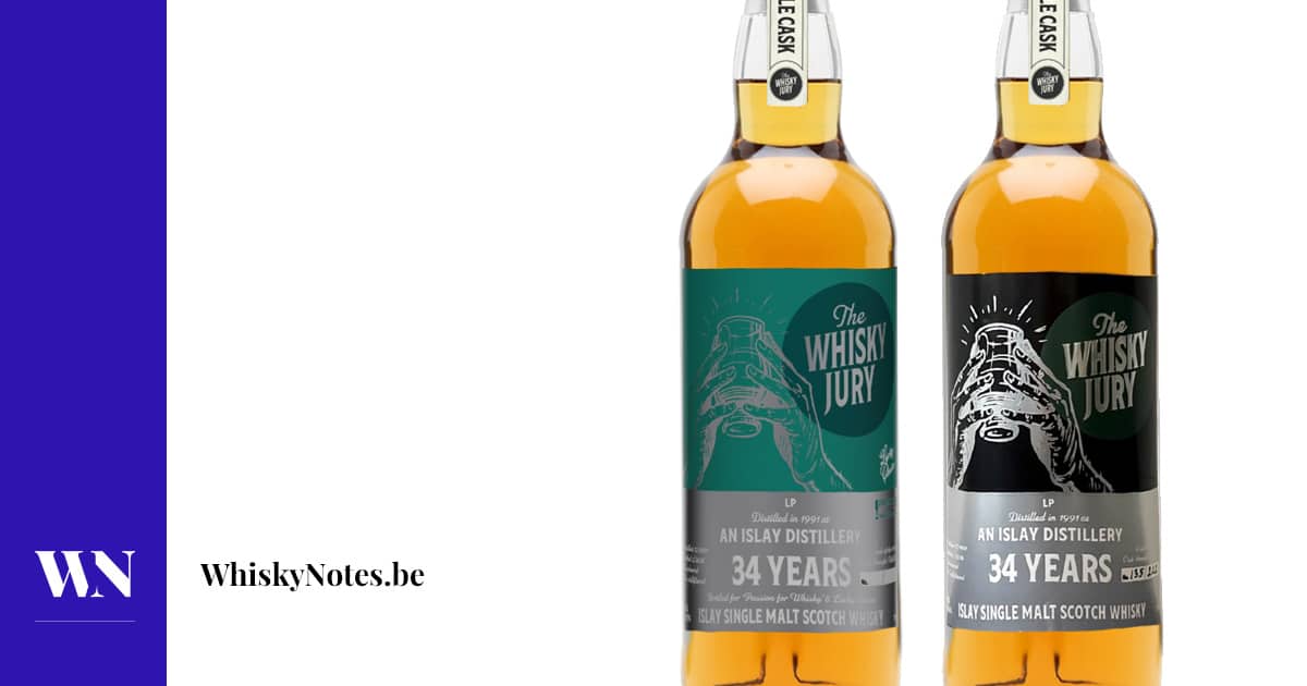 2x Islay Malt 1991 (The Whisky Jury) | WhiskyNotes review