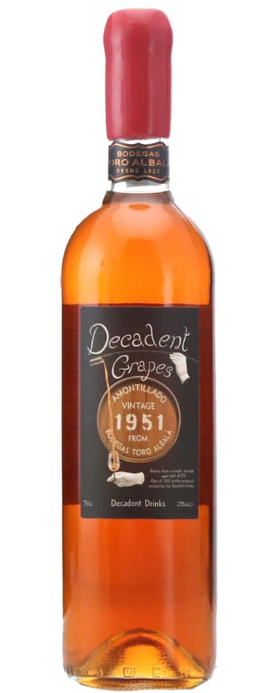 Toro Albalá Amontillado 1951 (Decadent Drinks)