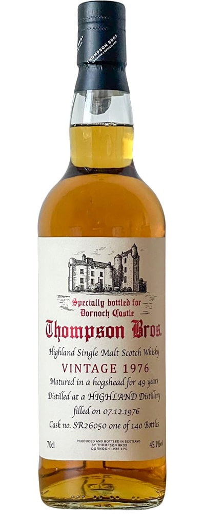 Thompson Bros: Highland Malt, Old Rhosdhu, Side-Burn