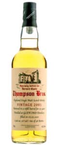Glen Ord 2001 - Thompson Brothers